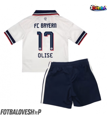 Bayern Munich Michael Olise #17 Dětské Venkovní Dres 2026-27 Krátký Rukáv (+ trenýrky)