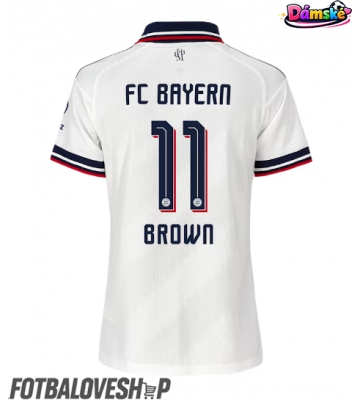 Bayern Munich Nathaniel Brown #11 Dámské Venkovní Dres 2026-27 Krátký Rukáv