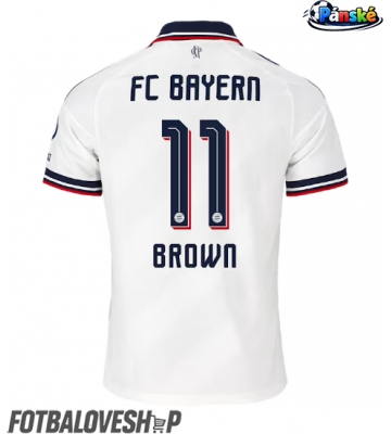 Bayern Munich Nathaniel Brown #11 Venkovní Dres 2026-27 Krátký Rukáv