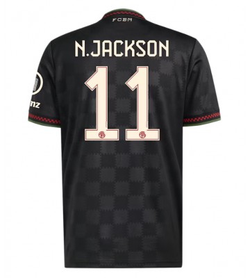 Bayern Munich Nicolas Jackson #11 Alternativní Dres 2025-26 Krátký Rukáv Bayern Munich Nicolas Jackson #11 Alternativní Dres 2025-26 Krátký Rukáv