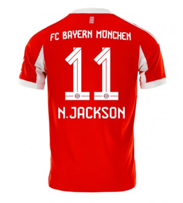 Bayern Munich Nicolas Jackson #11 Domácí Dres 2025-26 Krátký Rukáv Bayern Munich Nicolas Jackson #11 Domácí Dres 2025-26 Krátký Rukáv