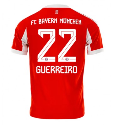 Bayern Munich Raphael Guerreiro #22 Domácí Dres 2025-26 Krátký Rukáv Bayern Munich Raphael Guerreiro #22 Domácí Dres 2025-26 Krátký Rukáv