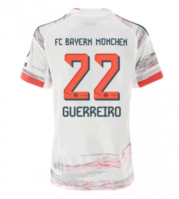 Bayern Munich Raphael Guerreiro #22 Dámské Venkovní Dres 2025-26 Krátký Rukáv Bayern Munich Raphael Guerreiro #22 Dámské Venkovní Dres 2025-26 Krátký Rukáv