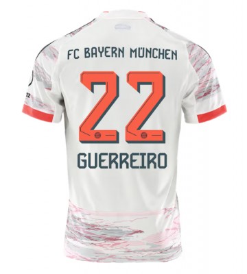 Bayern Munich Raphael Guerreiro #22 Venkovní Dres 2025-26 Krátký Rukáv Bayern Munich Raphael Guerreiro #22 Venkovní Dres 2025-26 Krátký Rukáv