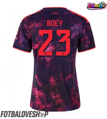 Bayern Munich Sacha Boey #23 Dámské Alternativní Dres 2026-27 Krátký Rukáv