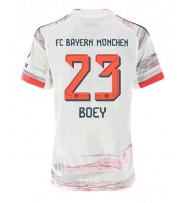 Bayern Munich Sacha Boey #23 Dámské Venkovní Dres 2025-26 Krátký Rukáv Bayern Munich Sacha Boey #23 Dámské Venkovní Dres 2025-26 Krátký Rukáv
