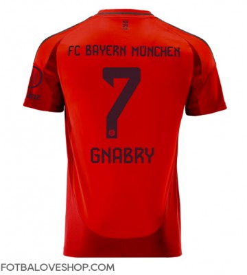 Bayern Munich Serge Gnabry #7 Domácí Dres 2024-25 Krátký Rukáv