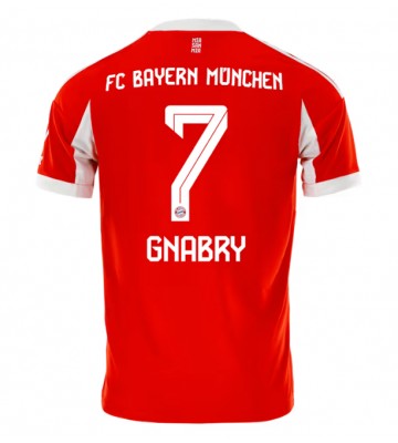 Bayern Munich Serge Gnabry #7 Domácí Dres 2025-26 Krátký Rukáv