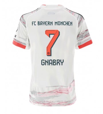 Bayern Munich Serge Gnabry #7 Dámské Venkovní Dres 2025-26 Krátký Rukáv