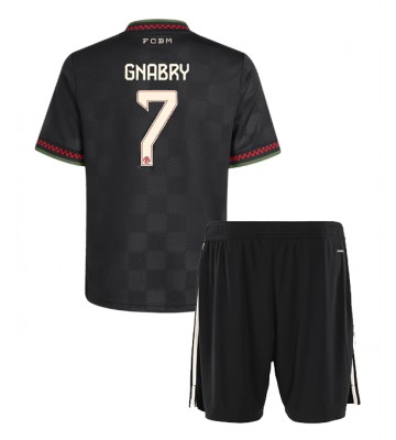 Bayern Munich Serge Gnabry #7 Dětské Alternativní Dres 2025-26 Krátký Rukáv (+ trenýrky)