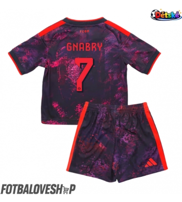 Bayern Munich Serge Gnabry #7 Dětské Alternativní Dres 2026-27 Krátký Rukáv (+ trenýrky)
