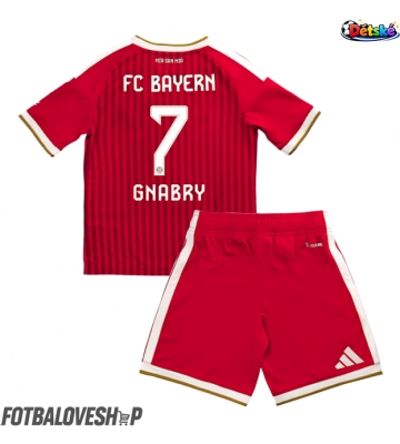 Bayern Munich Serge Gnabry #7 Dětské Domácí Dres 2026-27 Krátký Rukáv (+ trenýrky)