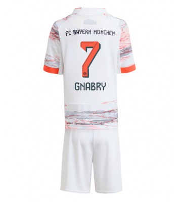 Bayern Munich Serge Gnabry #7 Dětské Venkovní Dres 2025-26 Krátký Rukáv (+ trenýrky)