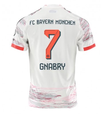 Bayern Munich Serge Gnabry #7 Venkovní Dres 2025-26 Krátký Rukáv