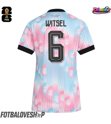 Belgie Axel Witsel #6 Dámské Venkovní Dres MS 2026 Krátký Rukáv