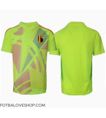 Belgie Brankářské Venkovní Dres ME 2024 Krátký Rukáv