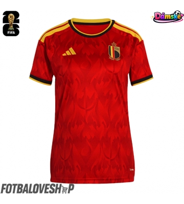 Belgie Dámské Domácí Dres MS 2026 Krátký Rukáv