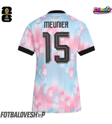 Belgie Thomas Meunier #15 Dámské Venkovní Dres MS 2026 Krátký Rukáv