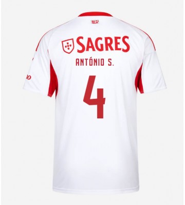 Benfica Antonio Silva #4 Alternativní Dres 2025-26 Krátký Rukáv