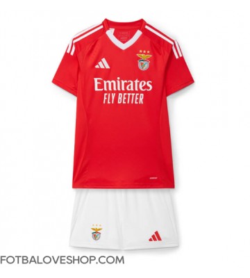 Benfica Dětské Domácí Dres 2024-25 Krátký Rukáv (+ trenýrky)