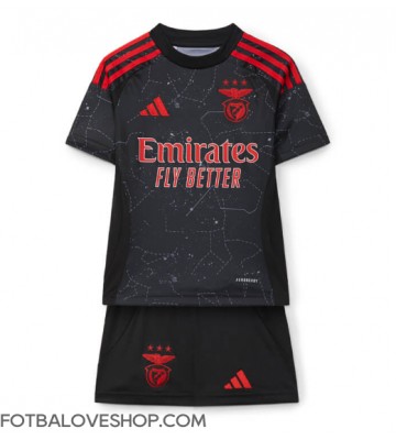 Benfica Dětské Venkovní Dres 2024-25 Krátký Rukáv (+ trenýrky)