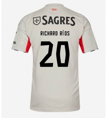 Benfica Richard Rios #20 Venkovní Dres 2025-26 Krátký Rukáv