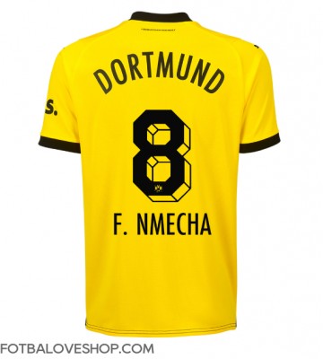 Borussia Dortmund Felix Nmecha #8 Domácí Dres 2023-24 Krátký Rukáv