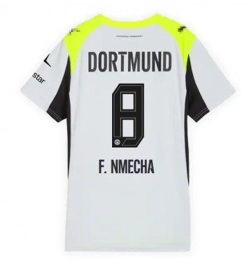 Borussia Dortmund Felix Nmecha #8 Dámské Venkovní Dres 2025-26 Krátký Rukáv