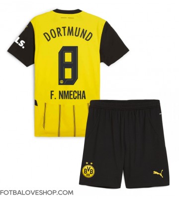 Borussia Dortmund Felix Nmecha #8 Dětské Domácí Dres 2024-25 Krátký Rukáv (+ trenýrky)