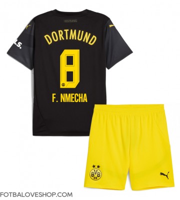 Borussia Dortmund Felix Nmecha #8 Dětské Venkovní Dres 2024-25 Krátký Rukáv (+ trenýrky)