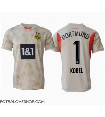 Borussia Dortmund Gregor Kobel #1 Brankářské Domácí Dres 2024-25 Krátký Rukáv