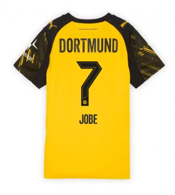 Borussia Dortmund Jobe Bellingham #7 Dámské Domácí Dres 2025-26 Krátký Rukáv Borussia Dortmund Jobe Bellingham #7 Dámské Domácí Dres 2025-26 Krátký Rukáv