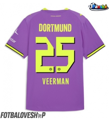 Borussia Dortmund Joey Veerman #25 Alternativní Dres 2026-27 Krátký Rukáv