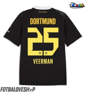 Borussia Dortmund Joey Veerman #25 Venkovní Dres 2026-27 Krátký Rukáv