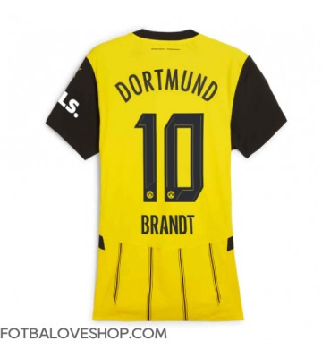 Borussia Dortmund Julian Brandt #10 Dámské Domácí Dres 2024-25 Krátký Rukáv