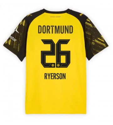Borussia Dortmund Julian Ryerson #26 Domácí Dres 2025-26 Krátký Rukáv