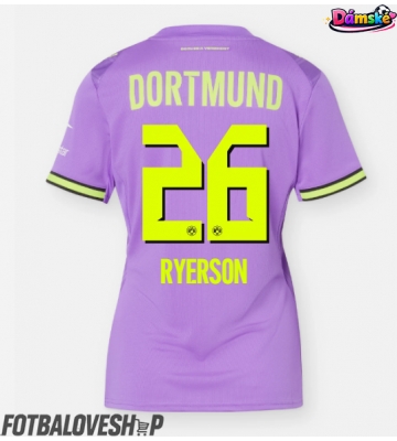 Borussia Dortmund Julian Ryerson #26 Dámské Alternativní Dres 2026-27 Krátký Rukáv