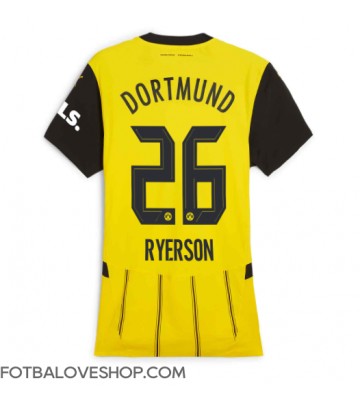 Borussia Dortmund Julian Ryerson #26 Dámské Domácí Dres 2024-25 Krátký Rukáv