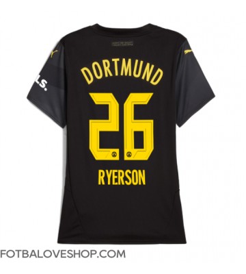 Borussia Dortmund Julian Ryerson #26 Dámské Venkovní Dres 2024-25 Krátký Rukáv