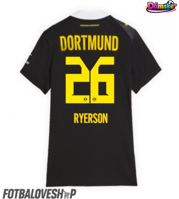 Borussia Dortmund Julian Ryerson #26 Dámské Venkovní Dres 2026-27 Krátký Rukáv