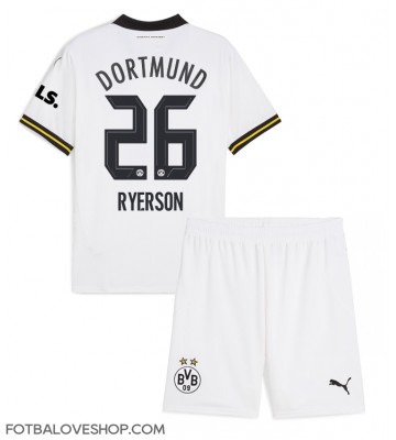 Borussia Dortmund Julian Ryerson #26 Dětské Alternativní Dres 2024-25 Krátký Rukáv (+ trenýrky)