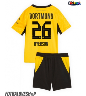 Borussia Dortmund Julian Ryerson #26 Dětské Domácí Dres 2026-27 Krátký Rukáv (+ trenýrky)