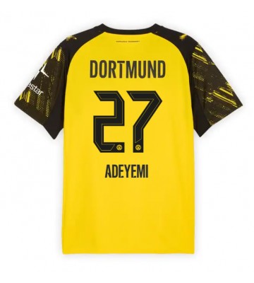 Borussia Dortmund Karim Adeyemi #27 Domácí Dres 2025-26 Krátký Rukáv