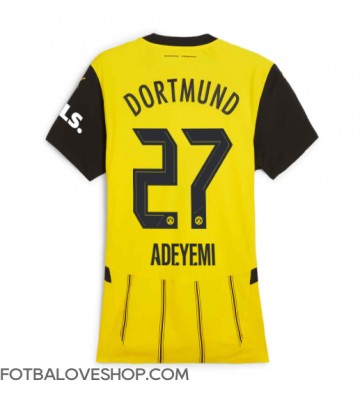 Borussia Dortmund Karim Adeyemi #27 Dámské Domácí Dres 2024-25 Krátký Rukáv