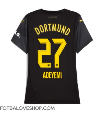 Borussia Dortmund Karim Adeyemi #27 Dámské Venkovní Dres 2024-25 Krátký Rukáv