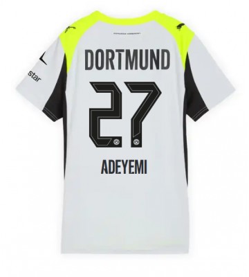 Borussia Dortmund Karim Adeyemi #27 Dámské Venkovní Dres 2025-26 Krátký Rukáv
