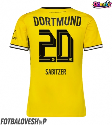 Borussia Dortmund Marcel Sabitzer #20 Dámské Domácí Dres 2026-27 Krátký Rukáv