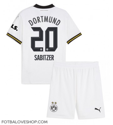 Borussia Dortmund Marcel Sabitzer #20 Dětské Alternativní Dres 2024-25 Krátký Rukáv (+ trenýrky)