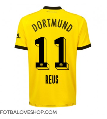Borussia Dortmund Marco Reus #11 Domácí Dres 2023-24 Krátký Rukáv