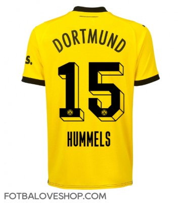 Borussia Dortmund Mats Hummels #15 Domácí Dres 2023-24 Krátký Rukáv